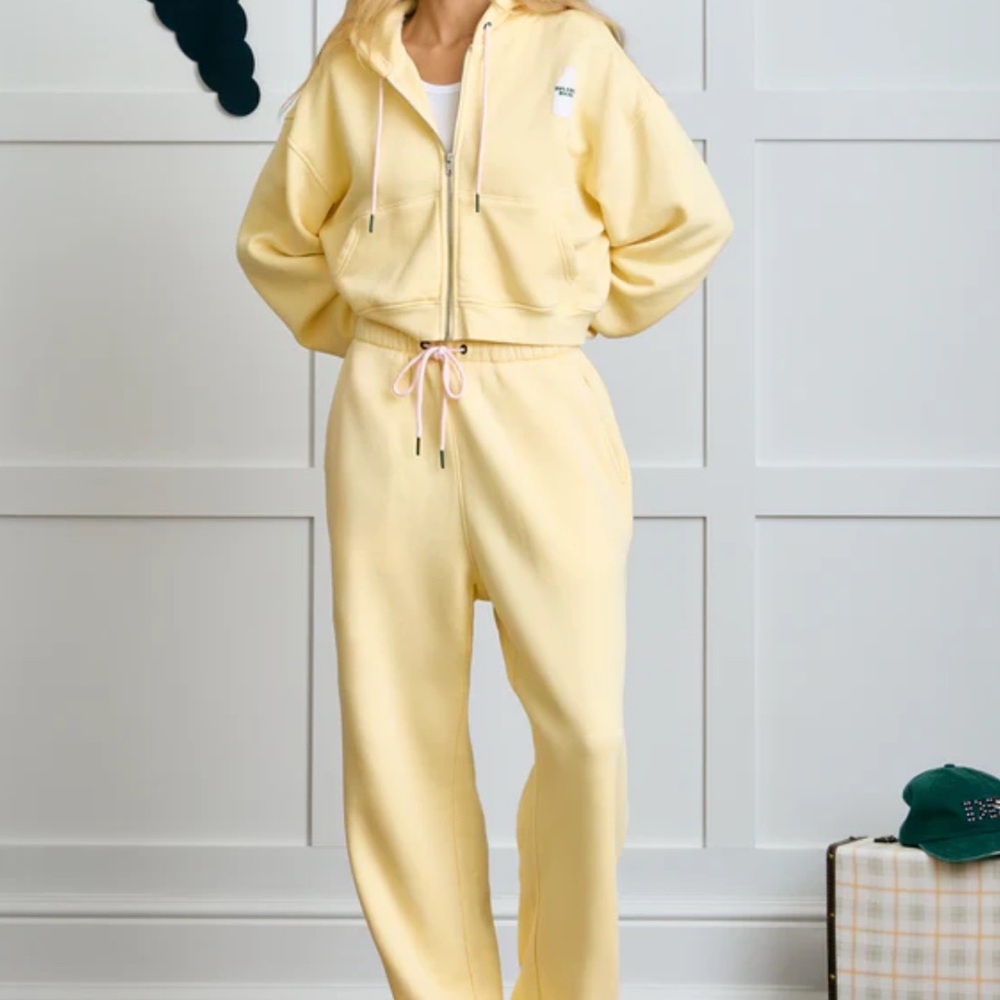 🔥LAST ONE🔥 NWT Dairy Boy Milk Bottle sweatpants in Yellow